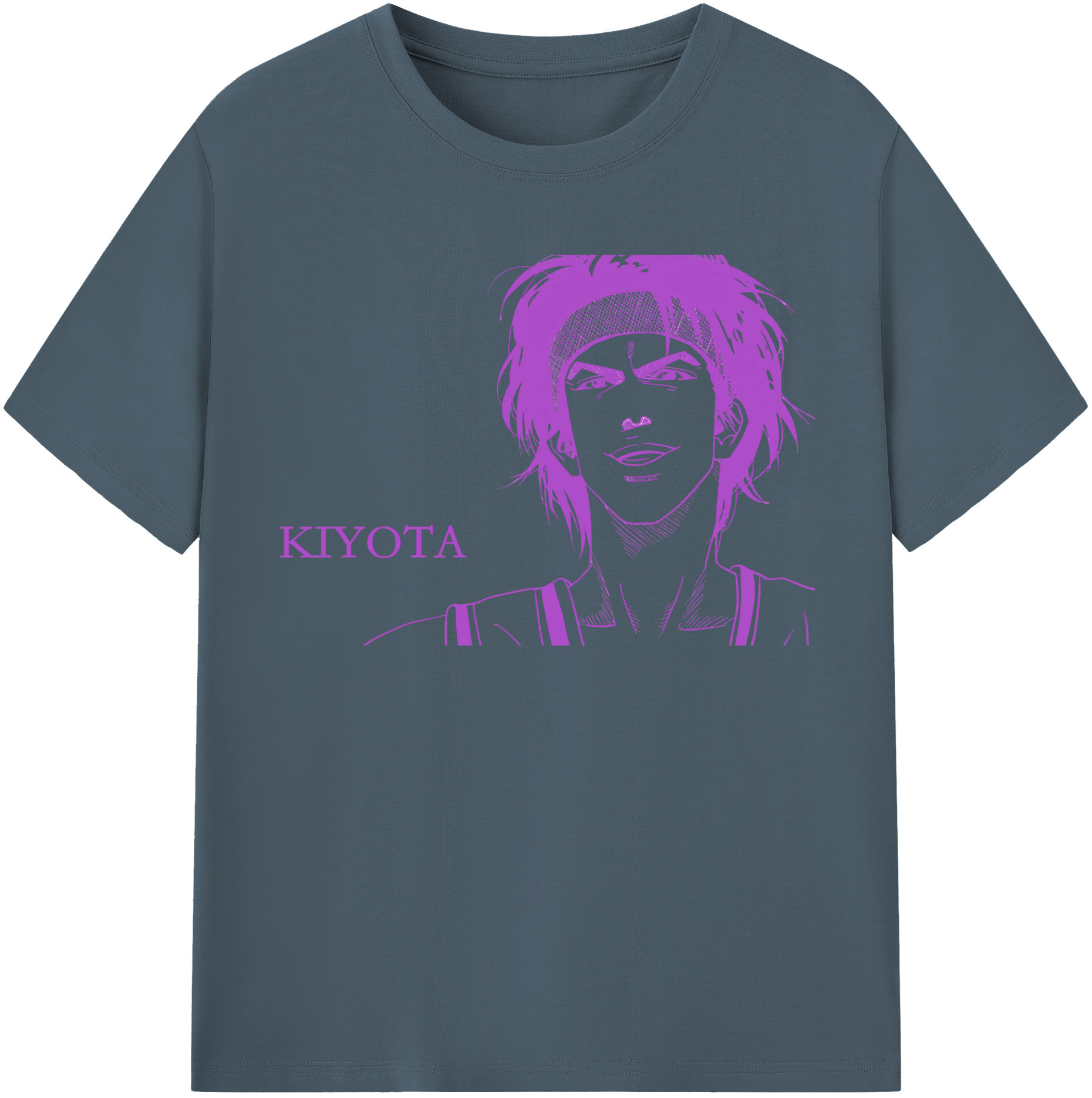 SLAM DUNK／スラムダンク 綿100％半袖Tシャツ（フロントプリント）